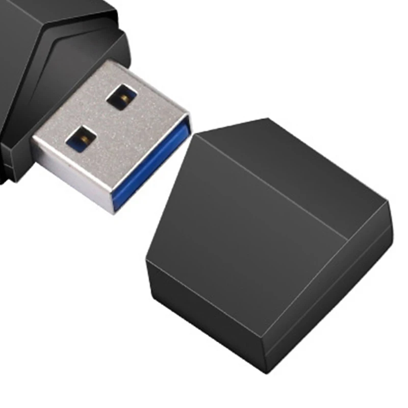 

USB3.0 TF Card Reader High Speed Micro SD Card Reader Writer Plug Play Data Transfer Adapter for Computer Laptop PC Notebook