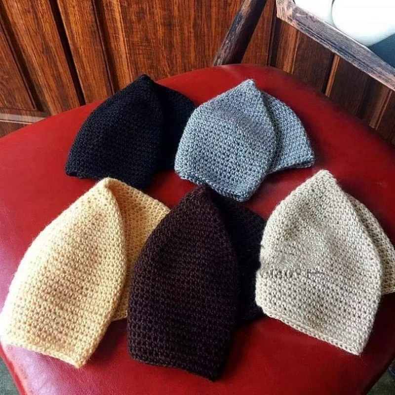 Muslim Caps For Men Clothing Women Skull Prayer Hat  Knitted Mesh Kufi Kippah Islamic Saudi Arabia Jewish Summer 0714 view 2