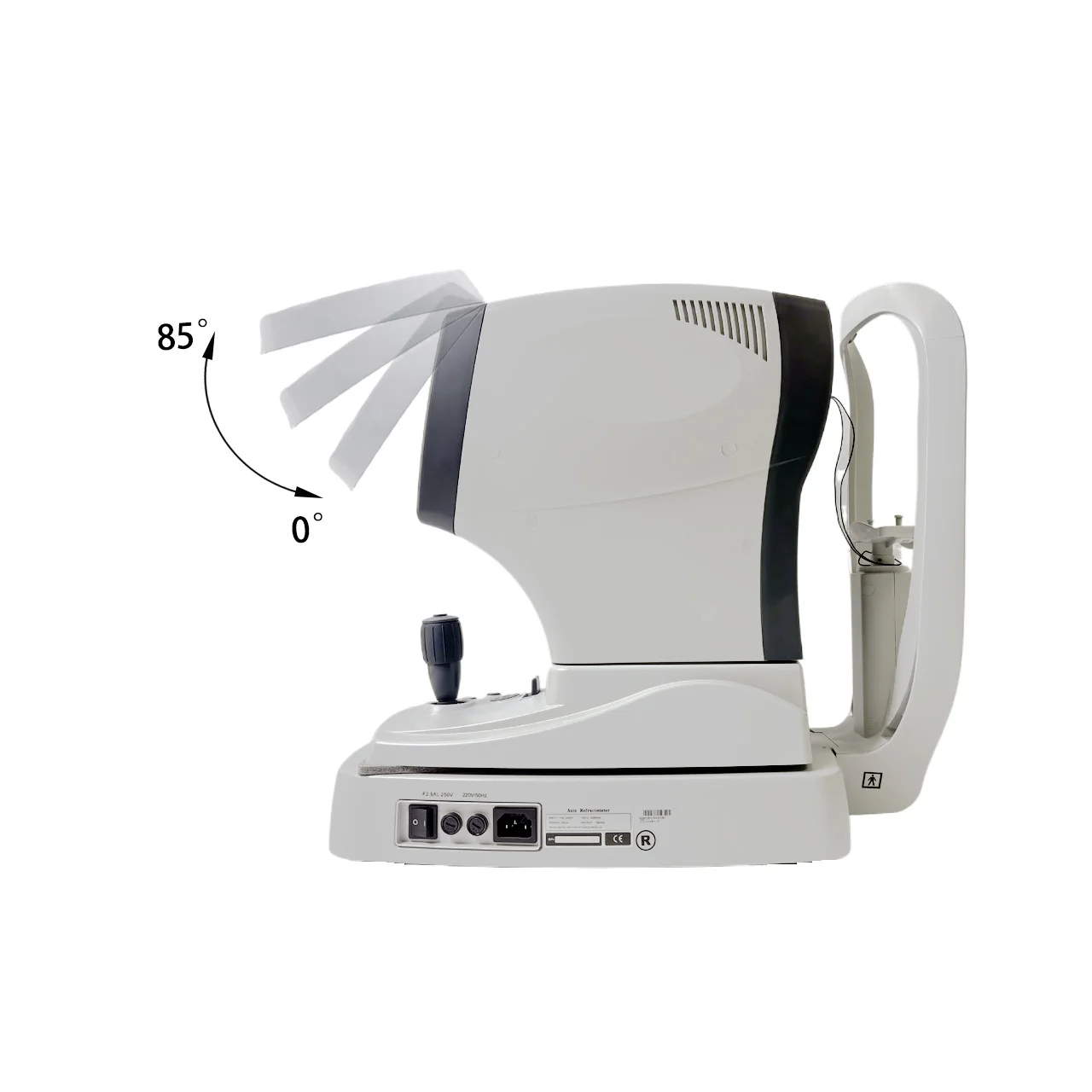 Réfractomètre optique automatique avec kératomètre, Machine d'optométrie optique FA-6500K, blanc