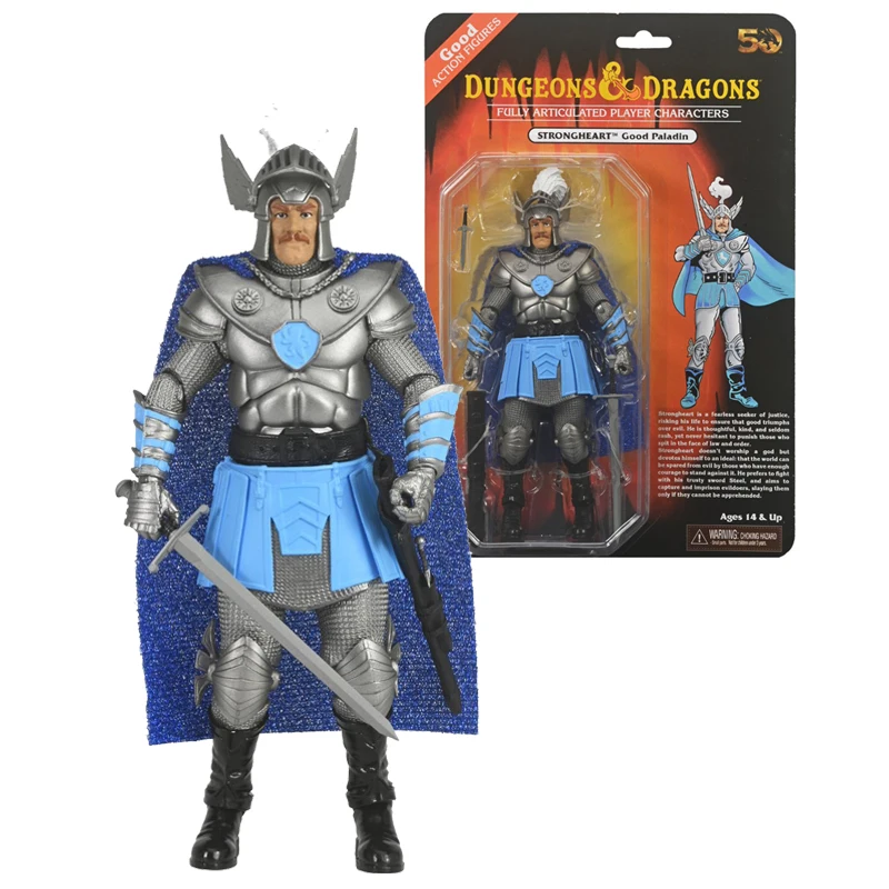 

NECA Dungeons and Dragons - 7" Scale Figure - 50th Anniversary Strongheart Action Figure NECA 100% Original