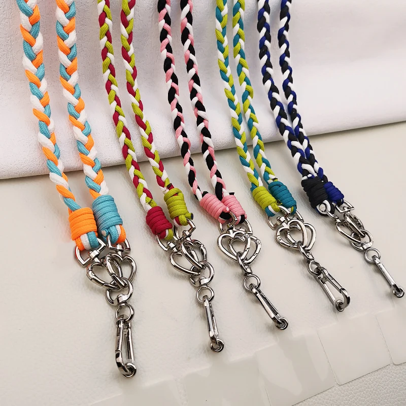 

Mobile Phone Lanyard Strap Woven Pendant Anti-lost Long Sports Artifact Straps Messenger Be Back Strong Outdoor Mountaineering
