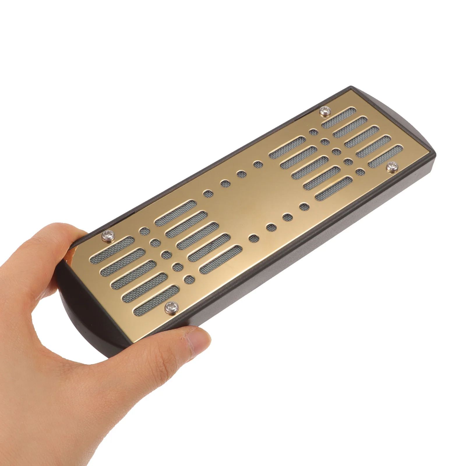 

Cigar Humidifier Golden Metal Moisture Pad for Cigars Humidor Accessories Sustains Optimal Levels Stainless Steel ABS Pack