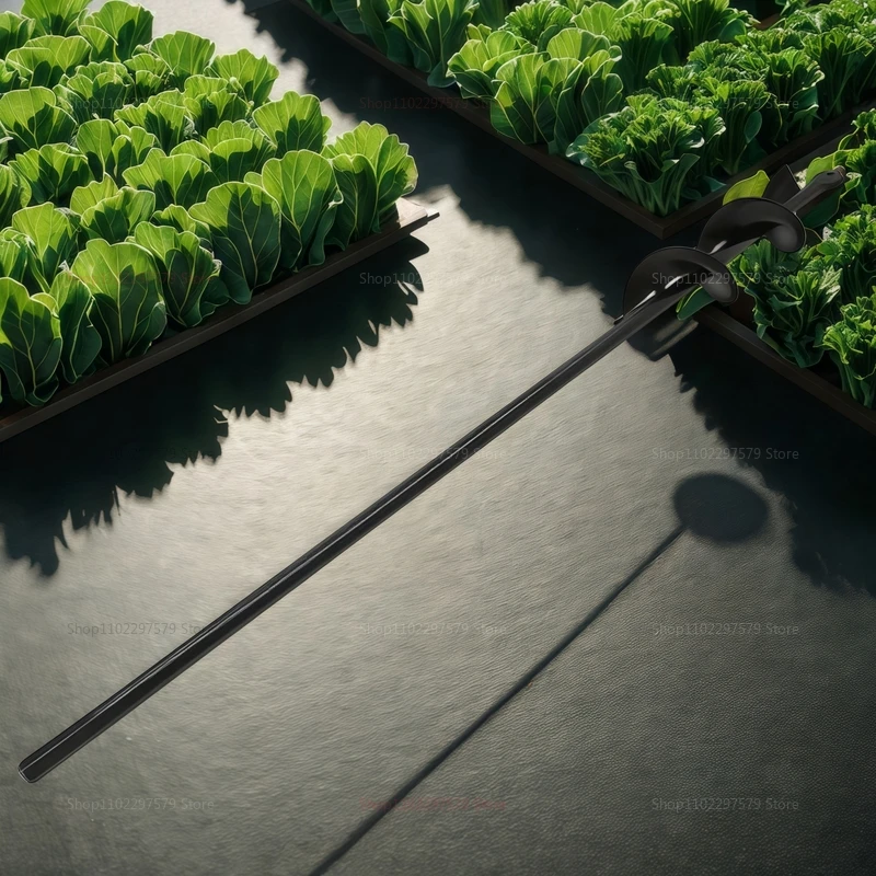 Punta a coclea per trapano elicoidale per terreno da giardino per piantare pozzi di scavo per terreno sciolti Punta da trapano in lega resistente per attrezzi da giardino per prato