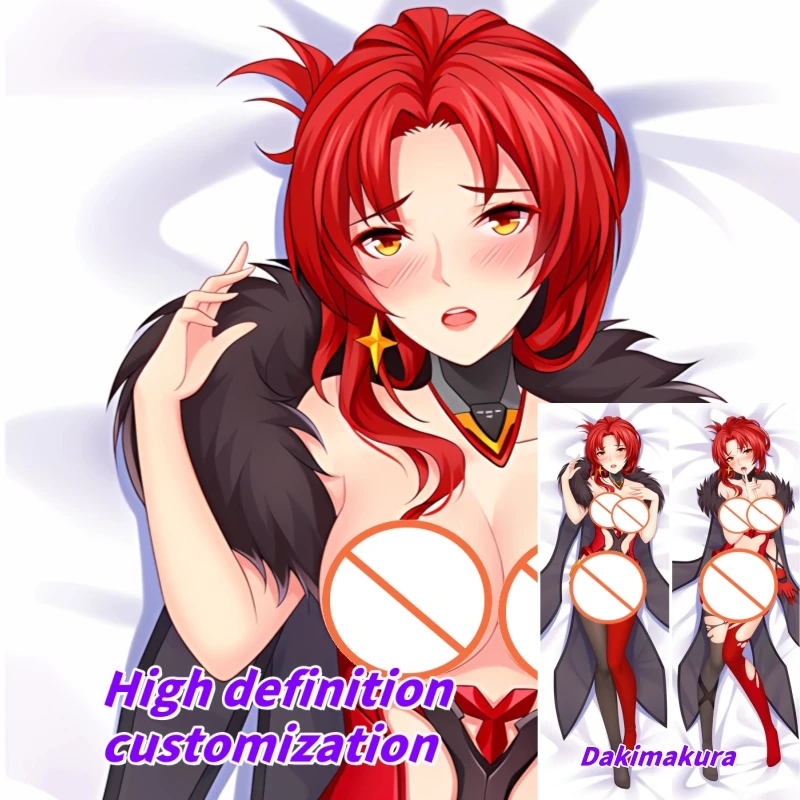 

Dakimakura Anime Pillow Case Honkai Impact 3 Murata Himeko Double-sided Print Of Life-size Body Pillowcase Gifts