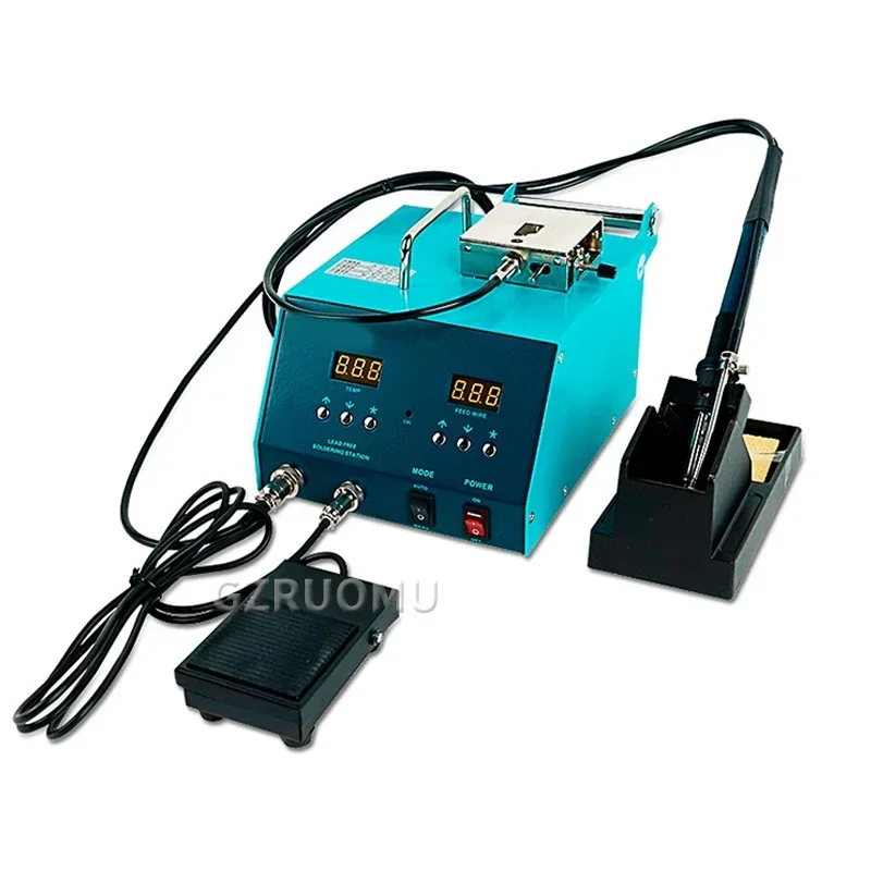 BK3600 Automatic Soldering Machine Intelligent Lead-Free Soldering Station Digital Display Send Tin BGA Rework Wire Feeder 160W