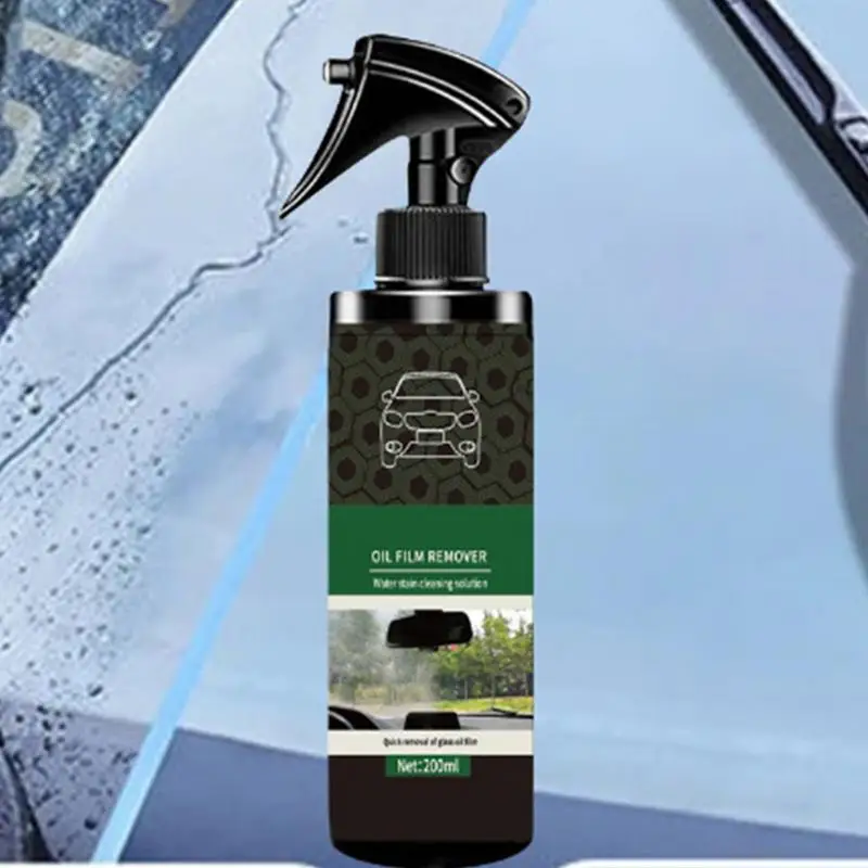 Car Windshield Cleaner Safe Effective Car Oil Film Oil Film Remover Powerful Car Glass Oil Film Cleaner Glass Oil Film Cleaner