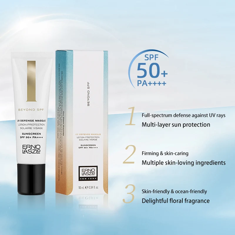 Erno Laszlo Sunscreen Lotion Small Light Shield Facial Uv Protection Refreshing Moisturizing Ocean Friendly