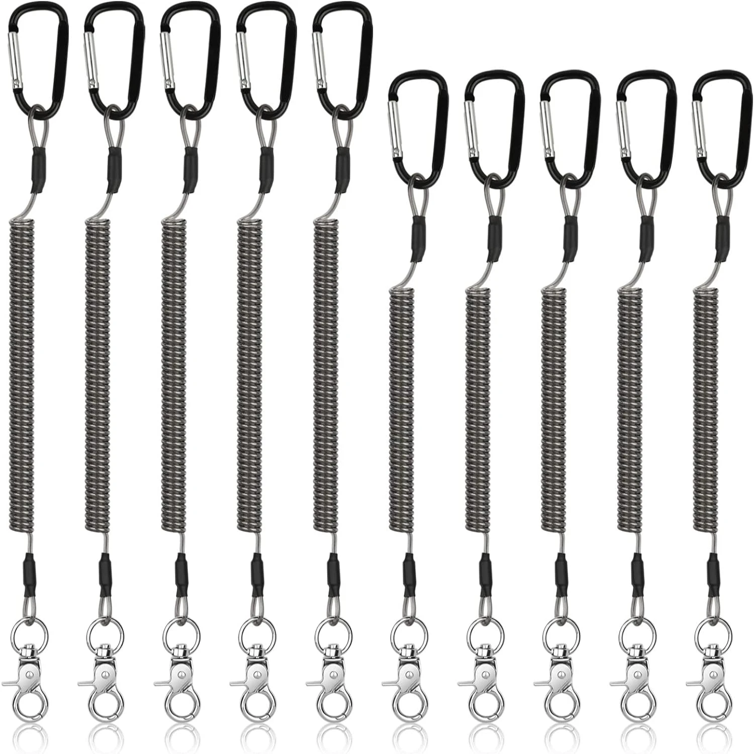 Top-quality, durable, and sturdy coiled steel fishing tool ropes for secure gear management on the water. Rest easy knowing your