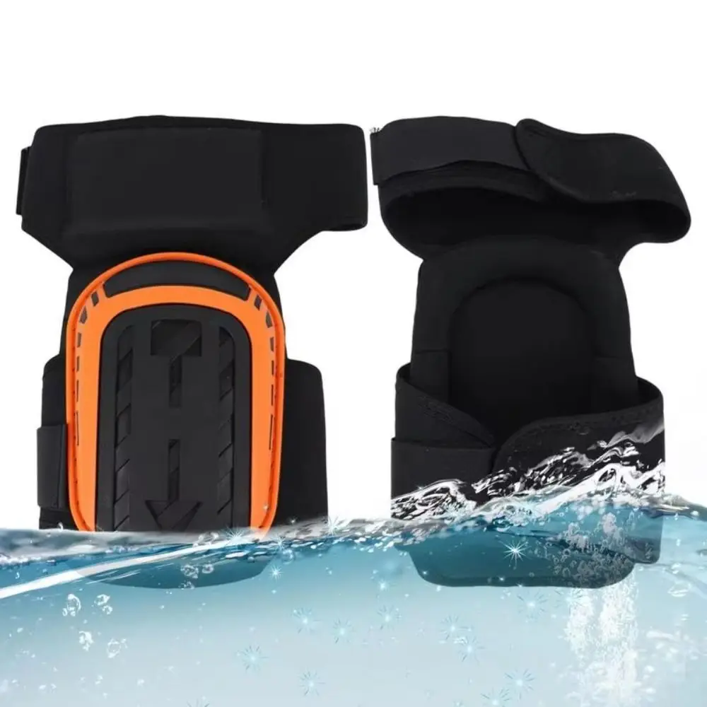 1 زوج الدراجات المهنية الصف منصات الركبة إيفا رغوة الأشرطة قابل للتعديل هلام خففت منصات الركبة جل وسادة مريحة