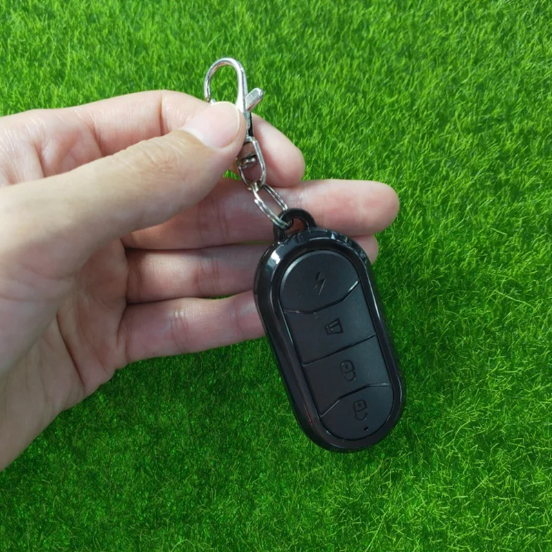 433Mhz Garage Door Gate Remote Key Fob 4 Button Replacement Key Four Button Remote Control For Home Car Security