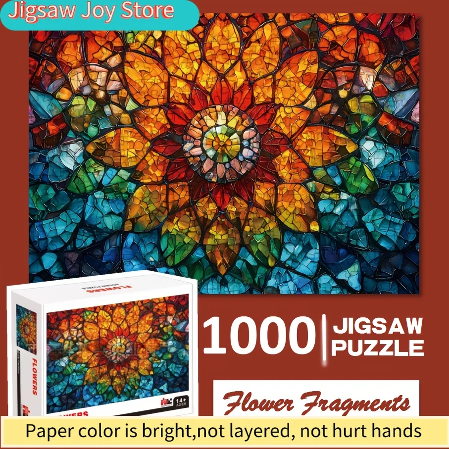 

Пазл: Коллекция изображений цветов для взрослых, идеальная семейная игра для декора дома и украшения стен – идеальный подарок для