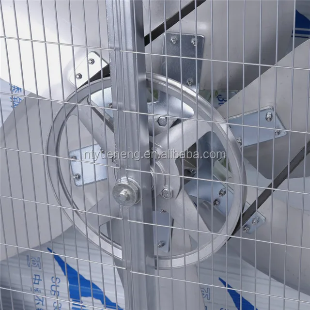 Extractor de aire industrial push-pull con volumen de aire, ganado de acero inoxidable de 1380mm, grande