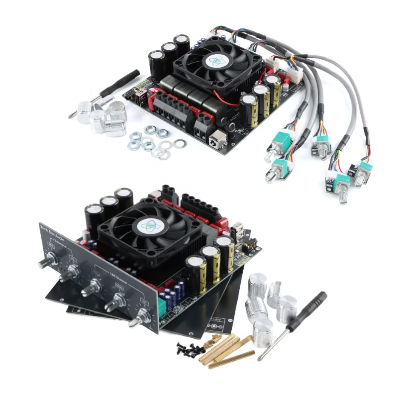 AS21HPA High Power BT 5.2 Digital Amplifier Board 2.1 Channel Class D Subwoofer 300W * 2 + 600W TPA3255