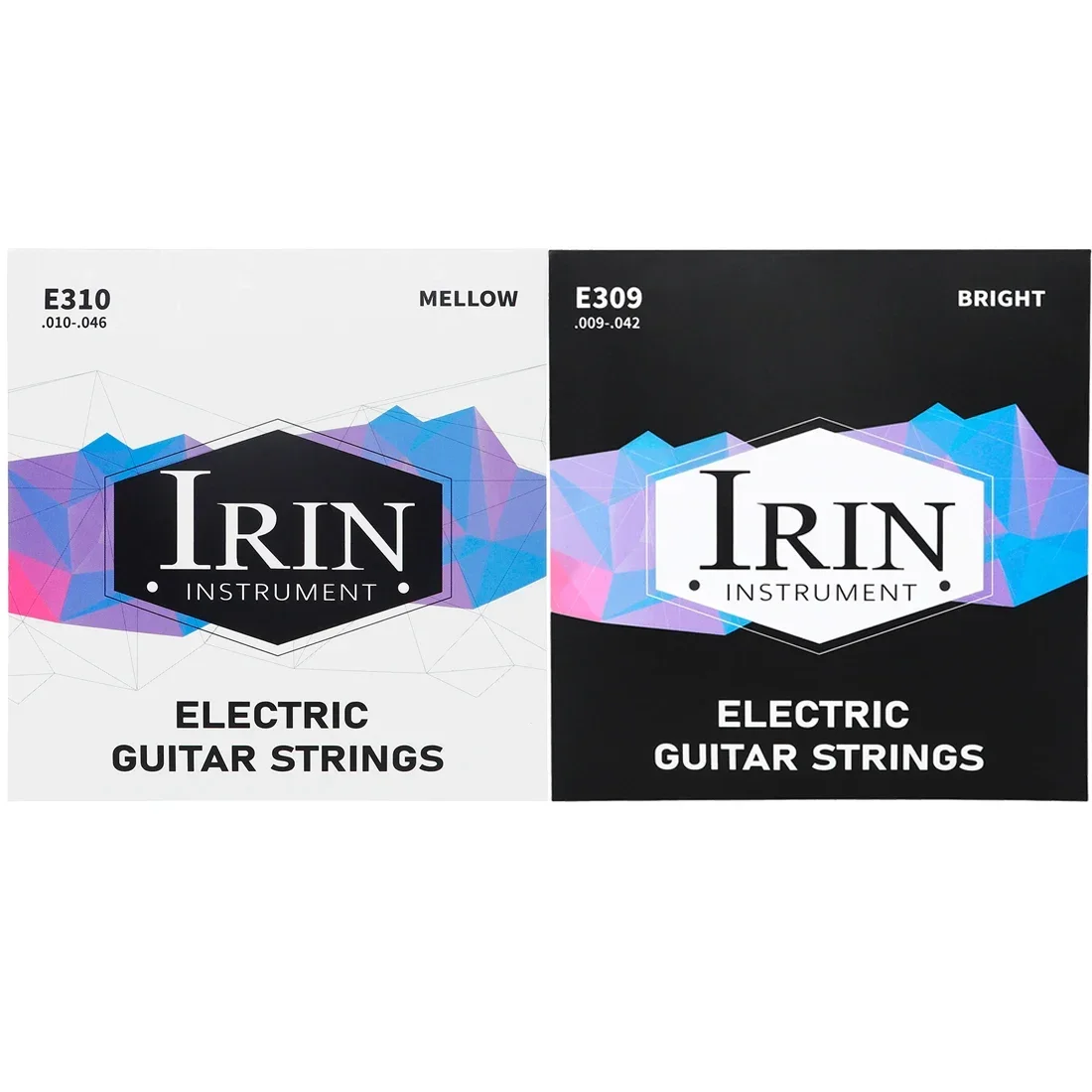 1/3/5/10 Set IRIN Electric Guitar Strings E309 E310 Hexagonal Alloy High Carbon Steel Core Six-String Electric Guitar String