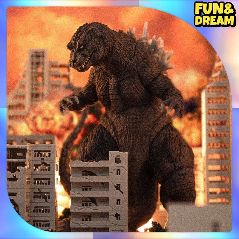 Hiya Godzilla,Mothra And King Ghidorah: Giant Monsters All-Out Attack Anime Figure Godzilla Action Figure 18cm Birthday Gift