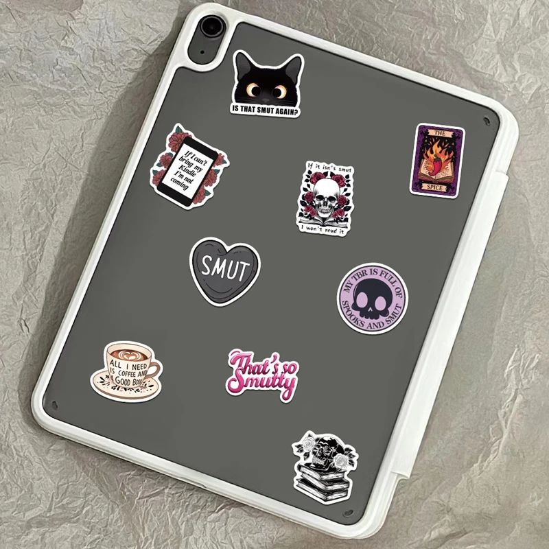 50 قطعة ملصقات الكتابة على الجدران الغيتار ديكور ذاتي الصنع القرطاسية حقيبة زجاجة ماء الهاتف المحمول كتاب ملصق حزمة لعبة أطفال