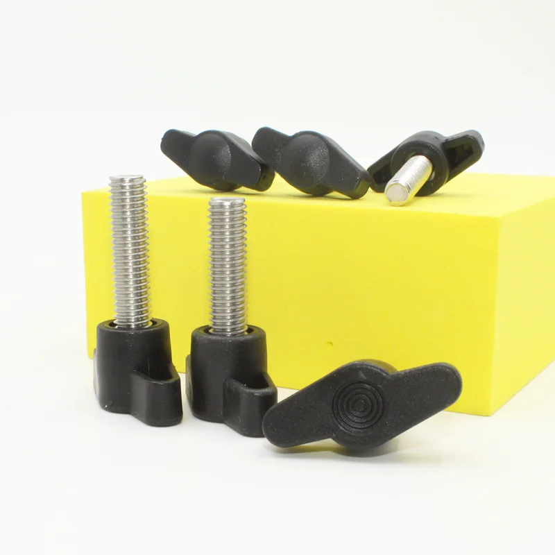 Rändelschrauben aus Edelstahl 304, M4, M5, M6, M8, Z-förmiger Griff, Bolzen, Handknopf, mechanisch verstellbare Rändelschmetterlingsflügelschrauben – Detail 2