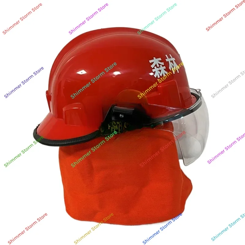 Flame Retardant Anti-Smashing Cap, 97 Helmet, Protective Helmet，Forest Fire Helmet, Fire Safety