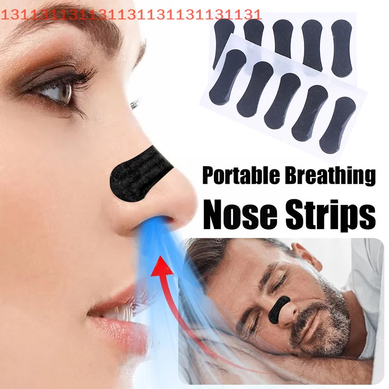 10 قطعة شرائط الأنف المضادة للشخير موسع الأنف التنفس المعونة وقف الشخير النوم المعونة تعزيز مدخل الأكسجين #5
