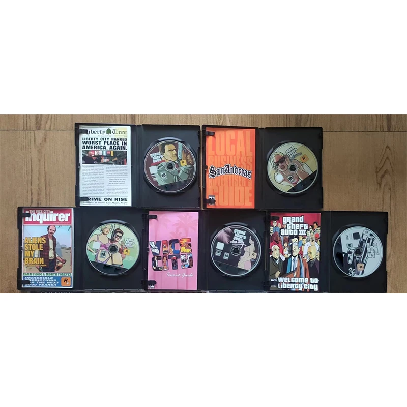 PS2-Kopier-Spielscheibe, GTA-Serie mit manueller Entsperrung, Konsolenstation 2, Retro-optischer Treiber, Videospielmaschinenteile