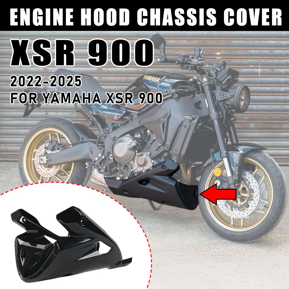 

2022-2025 для Yamaha XSR 900, поддон, крышка двигателя, защита шасси, обтекатель, спойлер, защита, аксессуары для мотоциклов, новый XSR 900