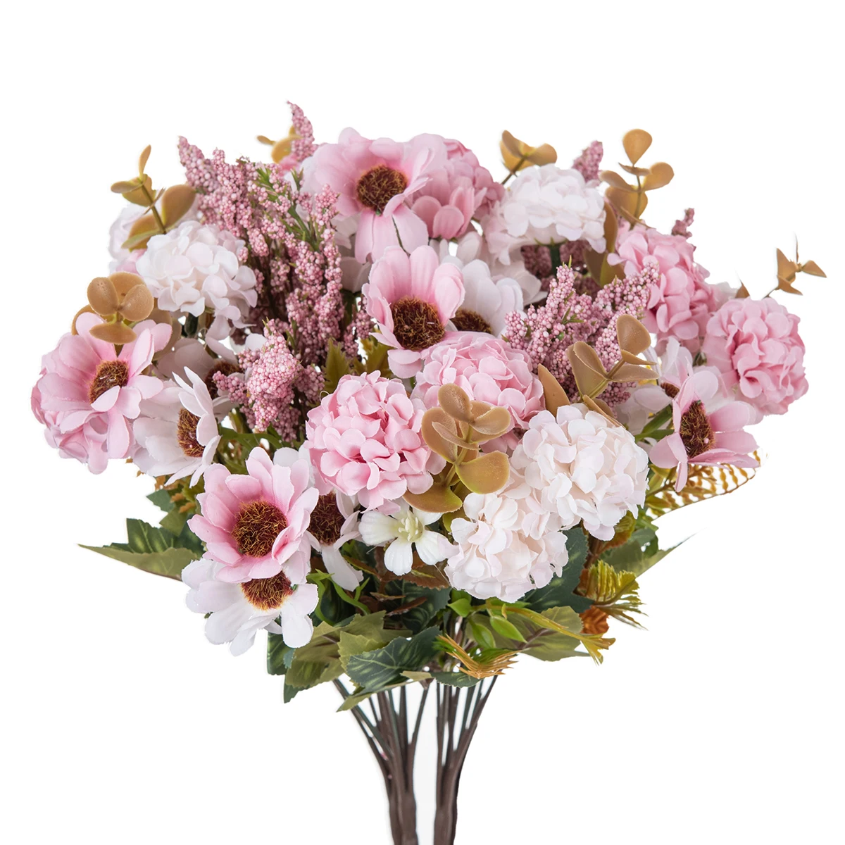1/3 stücke Künstliche Blumen Seide Lila Gänseblümchen Blumensträuße Hochzeit Hause Brial Handwerk Diy Geschenke Box Festival Outdoor Sammelalbum Gefälschte Requisiten