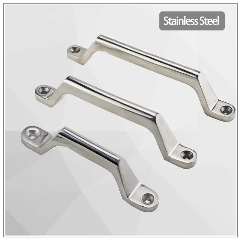 

Stainless Steel Large Industrial Equipment Handle Heavy Machinery Equipment Door Load-Bearing Handle
