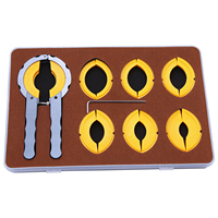 Professional Watch Bezel Remover Alloy Watch Bezel Ring Opener Tool for Watchmakers Watch Rotating Outer Ring Removal Tools Set