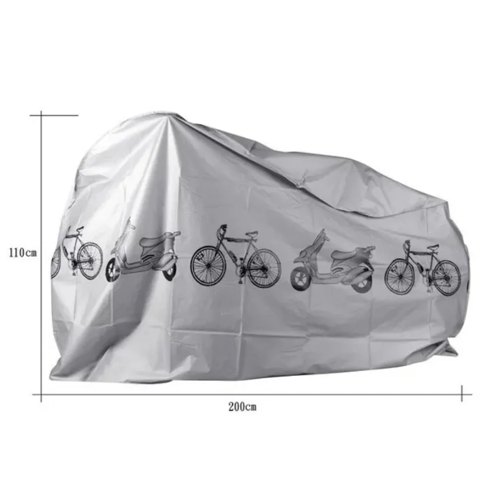 1Pc Bicycle cover, electric vehicle cover, motorcycle rain cover, dust cover, dust cover, sun protection, sun shading