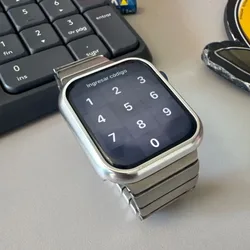 Aluminium Protective Cover for Apple Watch Case 46mm 45mm Series 10 9 8 7 Silver Impact Resistant Apple Watch 41mm 42mm iWatch10