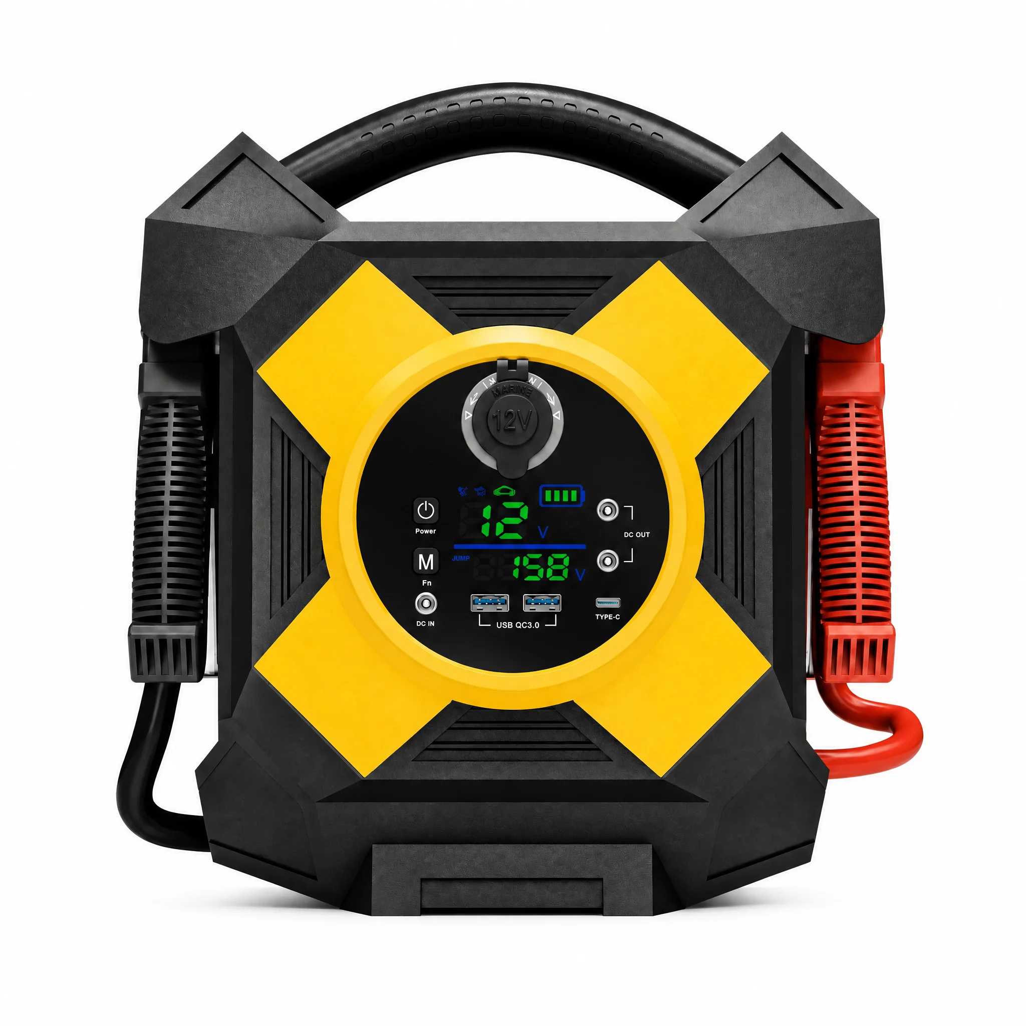 DM2464 Heavy Truck Jump Starter 15000A Peak 24V for Semi Trucks Starts All Ga so line Engines and Di esel Engines