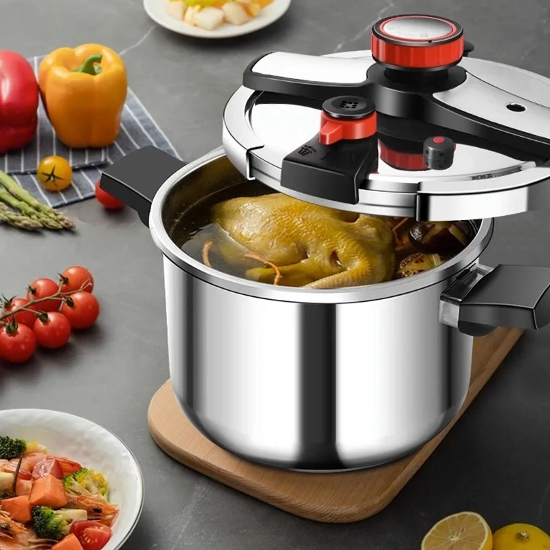 Бытовая скороварка из нержавеющей стали 304, с утолщенной многоскоростной регулируемой рисоваркой большой емкости