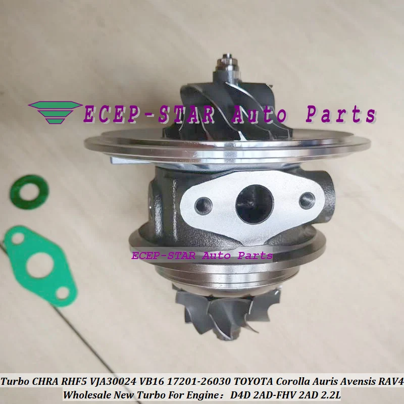 VB16 Turbo Cartridge CHRA RHF5V 17201-26030 VJA30024 For TOYOTA Corolla Auris Avensis RAV4 D-4D 2AD-FHV 2ADFHV 2.2L 1720126030