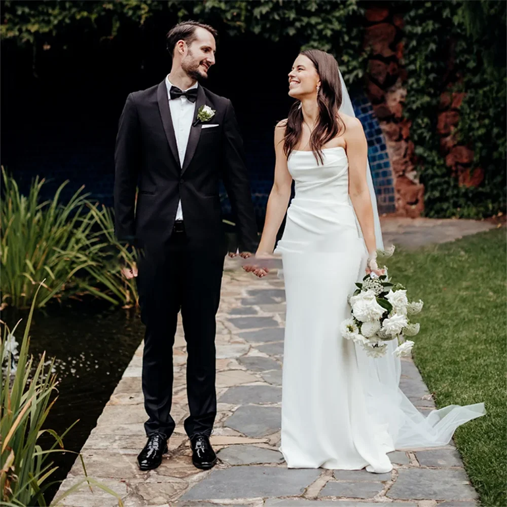 

Simple Wedding Dresses Backless Sexy Train Wedding Dresses For Wedding Bridesmaid Birthday Holiday Cocktail Dresses