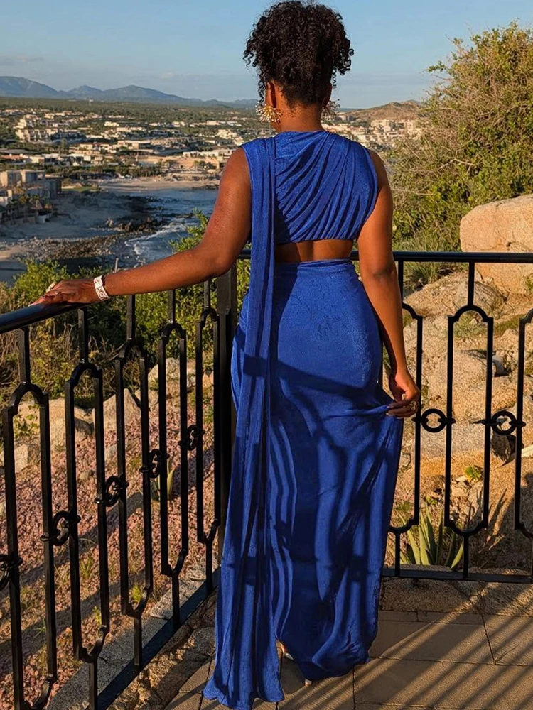 غريب سنور الصيف الشريط 2 قطعة مجموعة المرأة Ruched مثير أنيقة تانك القمم رقيقة المرقعة تنورة حفلة عيد ميلاد مطابقة كلوبوير