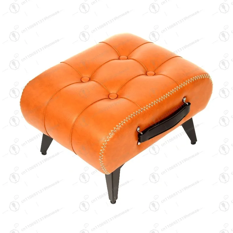 

Portable leather shoe changing stool adjustable wooden seat modern home kitchen hotel school catering furniture storage