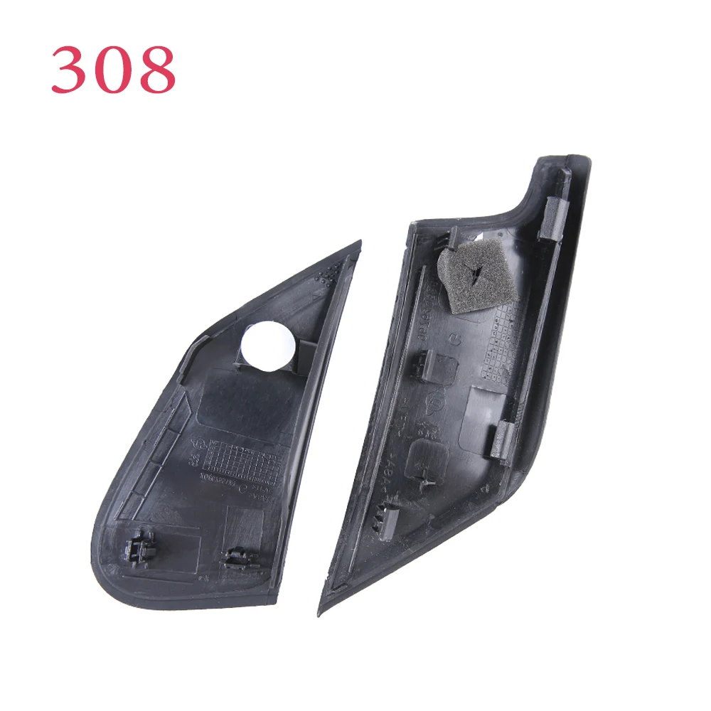 Front Triangular Glass Decorative Board Flow Sink Cover Angle Bracket  For Peugeot 308 2010-2015 For Peugeot 408 2010-2013