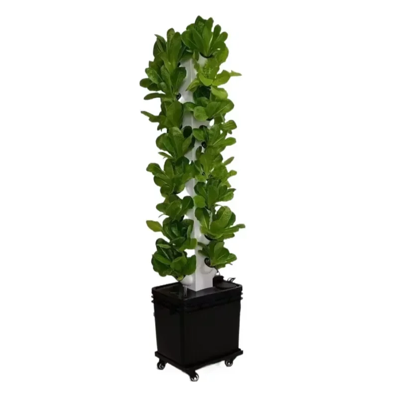 28-Hole hydroponic tower soilless cultivation aerosol cultivation equipment