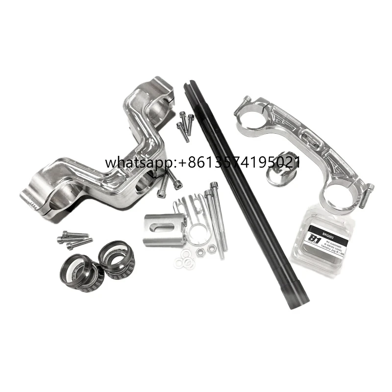 

Malaguti F12 Front Axle Plates Kit 45-48mm Diameter Forks Compatible Ottopuntouno JF-1 Version FG Motorcycle Accessories