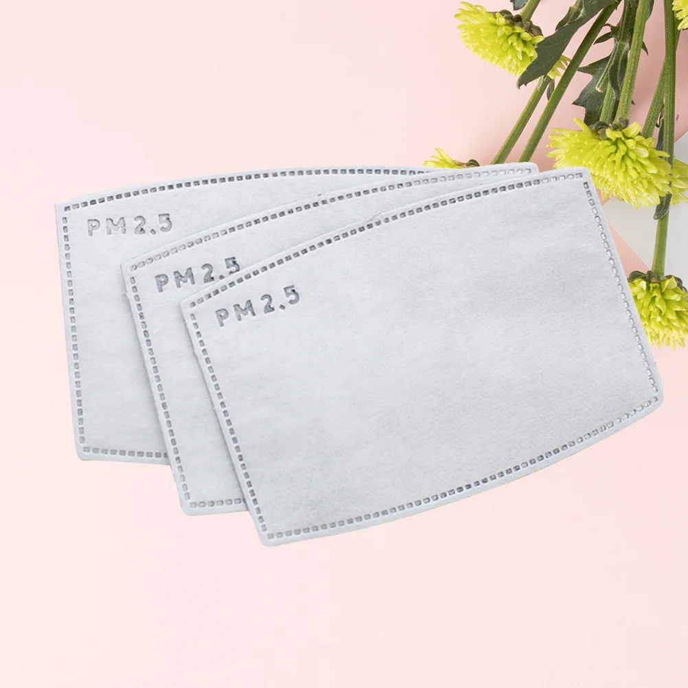 20 pz 5 strati filtro sostituibile media per maschere per la bocca anti polvere foschia germi fumo inquinamento cenere sostituibile anti