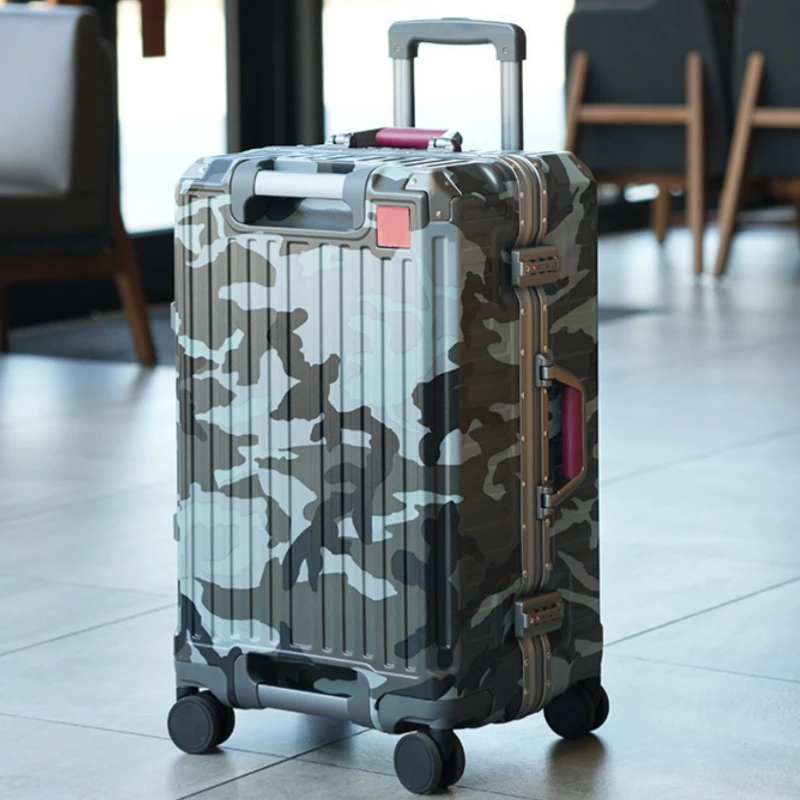 

Чемодан большой вместимости, рама из алюминиевого сплава с замком TSA, вращающиеся колеса, дорожный чемодан на колесиках, чемодан на колесиках, 20/24/26/28/30 дюймов