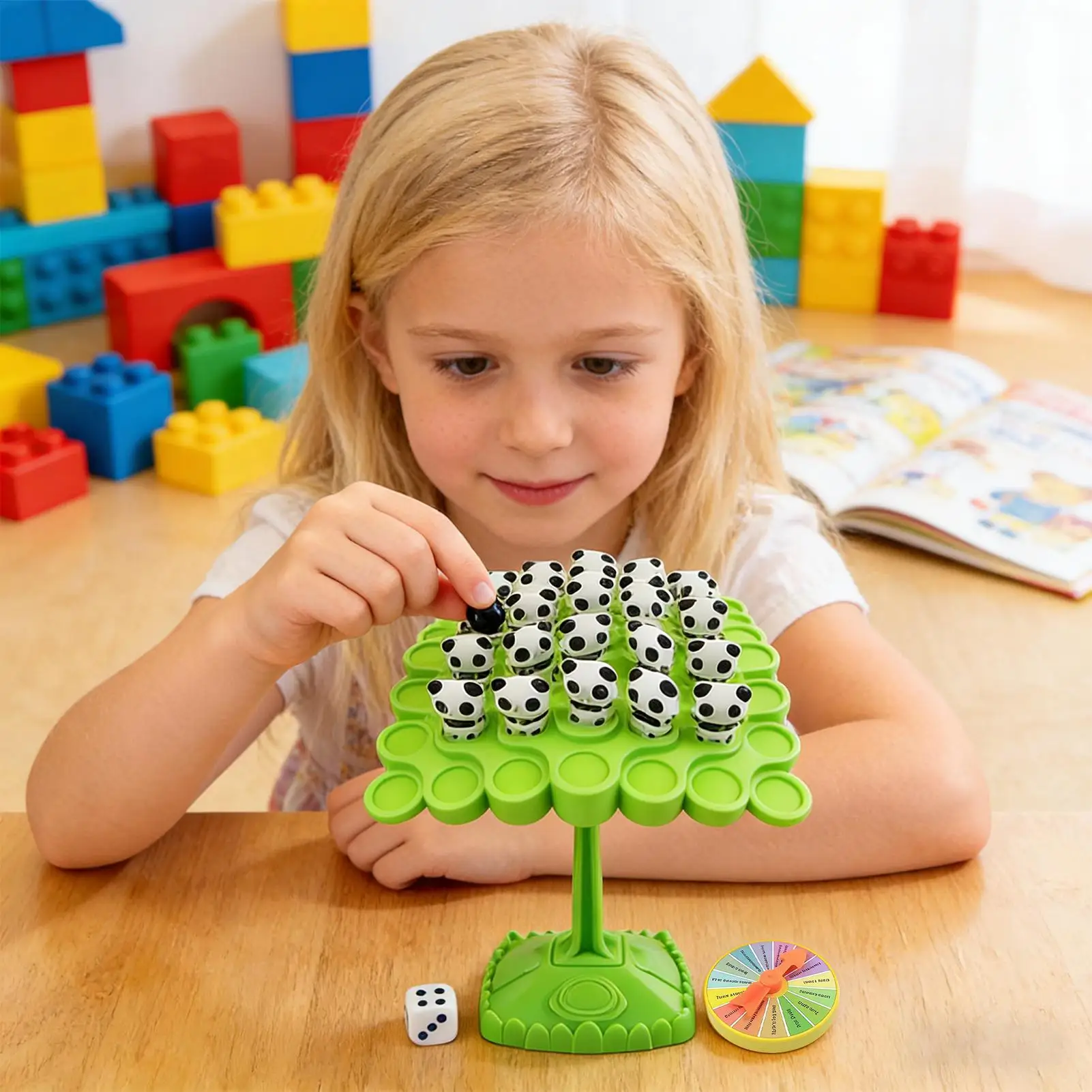 

Панда Баланс Дерево Панда Балансирующее Дерево Фокус Тренировочная Игрушка Взаимодействие родителей и детей Игра Для Детей Мальчиков Девочек Домашняя Семейная Ночь