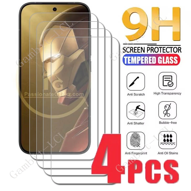 1/4PCS Vidro Temperado para Xiaomi Poco X8 Pro Max Película Protetora para PocoX8ProMax PocoX8Pro PocoX8 X8Pro Capa Protetora de Tela