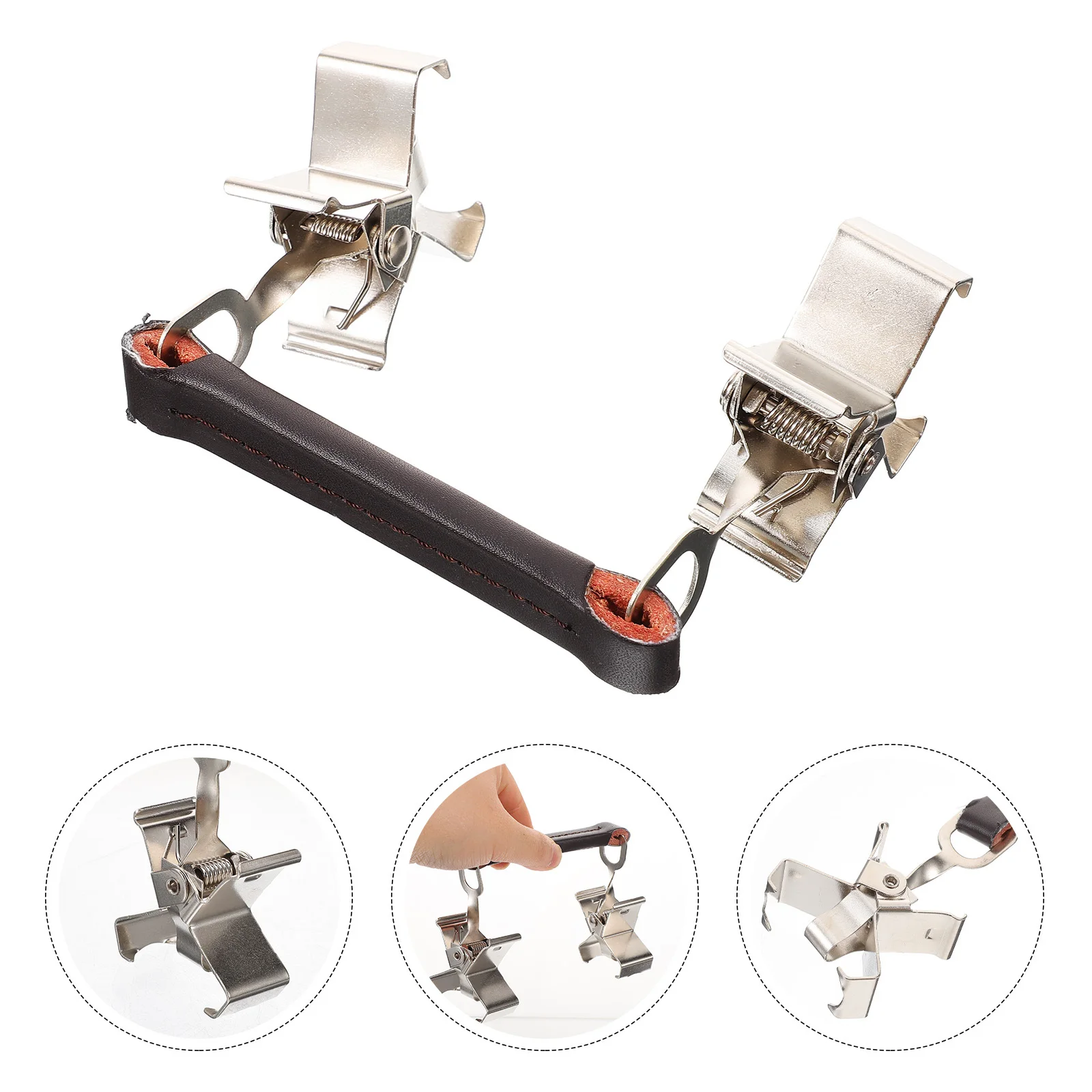 Wet Canvas Carrier Metal Clip Ergonomic Separate Clamp for Oil Painting Frame Canvas Holder Metal Frame Holder