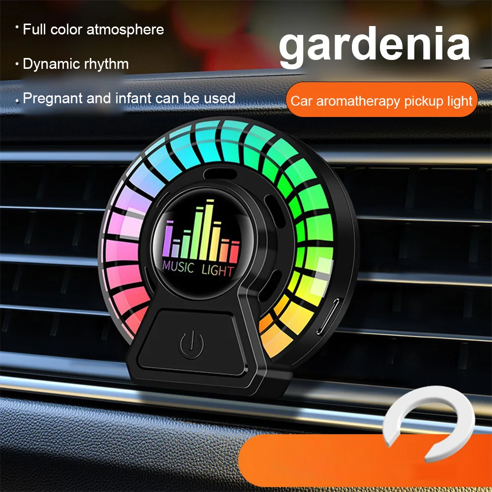 Hands-free Aromatherapy Gadget Air Freshener 6*6.3cm Car Aromatherapy Calming Ambiance Custom Fragrance Options