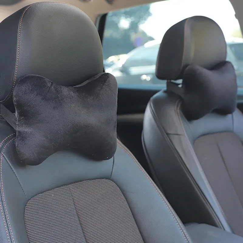 Auto Nacken Kopfstütze Kissen Memory Foam Autositz Nackenkissen Atmungsaktive Kopf- und Nackenstütze für Schlafkissen Reisezubehör