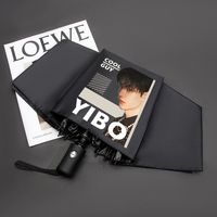 Wang Yi bo Umbrella Weather & Rain Sun UV Protection Double Layer Small Portable Automatic Men's and Women's Parasols