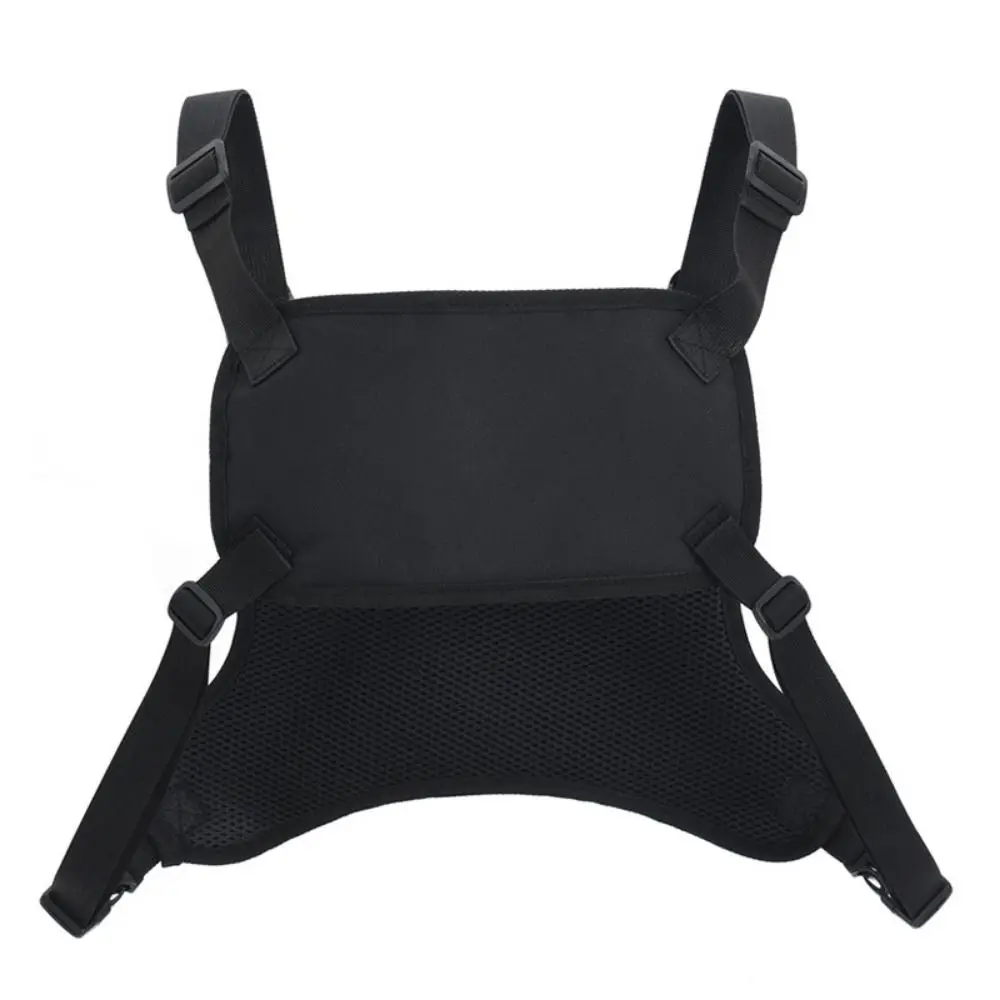 Adjustable Sports Vest Bag Water Resistant Lightweight MOLLE Chest Bag Oxford Cloth Multi-functional Multi-functional Chest Bag