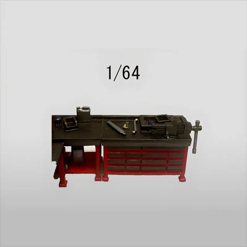 

Новая модель гаражной мастерской TH 1PC 1/64 для самостоятельной сборки, реквизит для демонстрации сцены, украшение для песочницы, коллекционные подарки