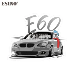 Car Styling Funny Skull Driver Draft Art for BMW E60 Car Accessory Creative PVC Waterproof Sticker Car Whole Body Vinyl Decal